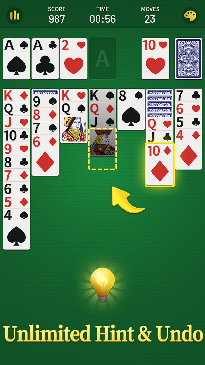 Solitaire Klondike Card Game