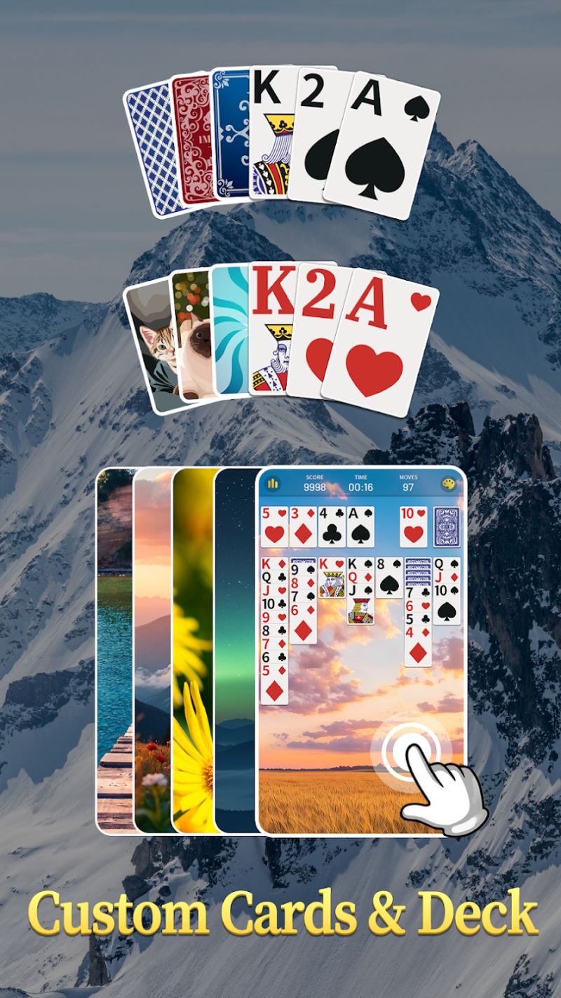 Solitaire Klondike Card Game